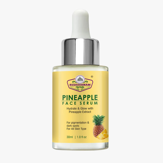 Rishivanam Herbals Pineapple Face Serum – 30ml to Reduce Pigmentation & Dark Spots | Get Glowing Skin